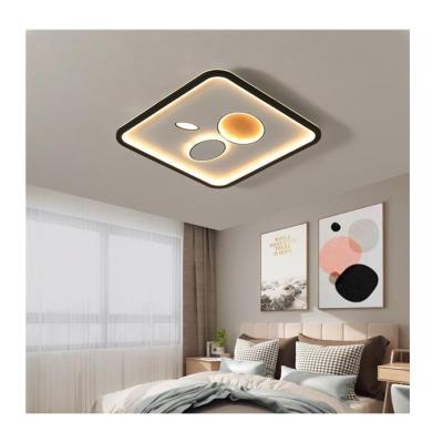 China Surface mounted modern aluminum silicone LED white ceiling light suitable for living room and bedroom lights for sale