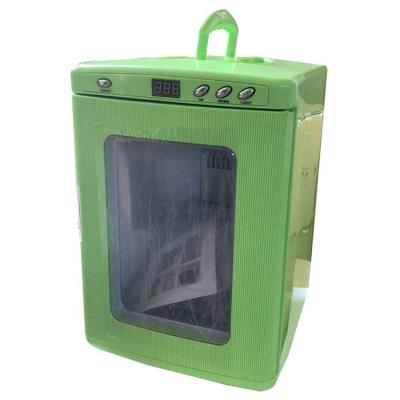 China Factory Wholesale 25L DC AC Fridge Refrigerator No Noise ABS Cute Portable Glass Door DC12V Mini Fridge For Car Fruit Drinks for sale