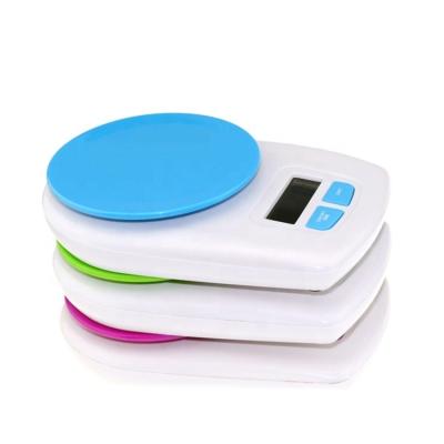 China Weight Measuring Promotion Gift Custom Household Use Digital Kitchen Scale 3kg for sale