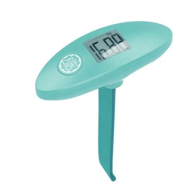 China Weight Measuring New ABS 40kg Mini LCD Display Strap Colorful Cheap Digital Pocket Scales With Battery for sale