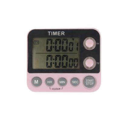 China Sustainable Small Kitchen Multi Channel 24 Hours Digital Timer With Big Screen for sale