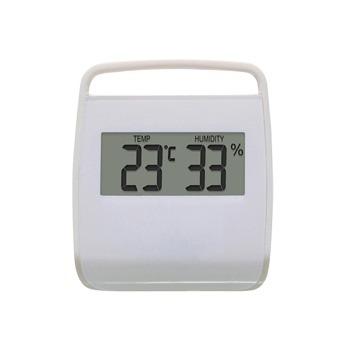 China ABS Plastic + Portable PS Lens Mini Digital Temperature And Humidity Meter With Magnet for sale