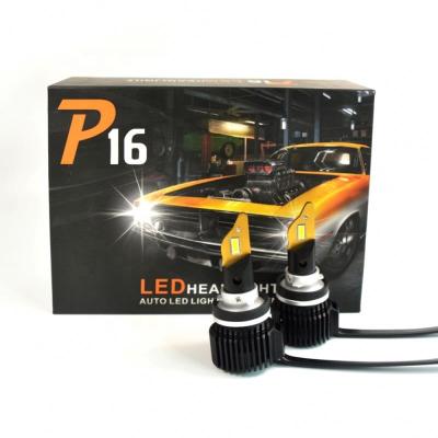 China 2020 New Arrival COB LED Headlight CSP mini P16 H1H3 H7 H4 9005 9007 LED headlight kit for car auto universal for sale