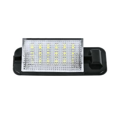 China Fit for 3Series E36 Cost Effective Rear Number Light 18SMD 3528 Led License Plate Lights For BOM (W 3Series E36 for sale