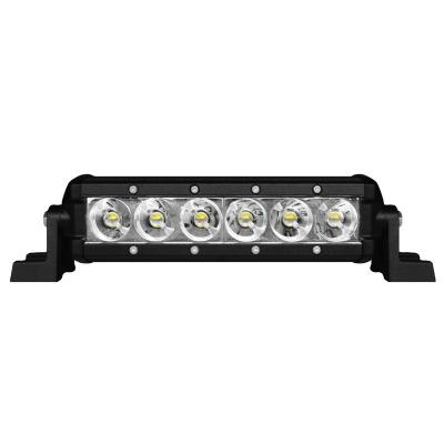 China Led Light Bar Drive Offroad Work For Car Warning Lights Lamp Strobe Grow Strip 18W Mobile Truck Head Bars Emergency Police Offroad Sign Mini Led Light Bar for sale