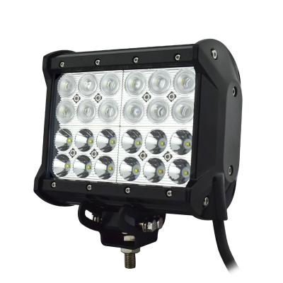 China Car Accessory 4 Row Aluminum Housing Led Work Light Bar Auto Part Off-Road Led Scooter Light Bar for sale