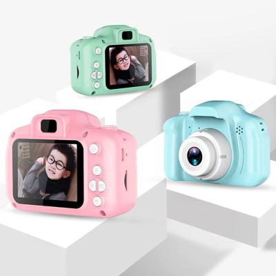 China 2 Inch Screen HD Screen Kids Digital Camera VCR Camcorder Toys Mini Cartoon Kids Photo Camera Children Gift For Kid Birthday Gift for sale