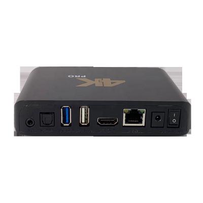 China Manufacturer H.265 Function IPTV Linux Smart 4K TV Support IPTV Box Android TV Box for sale