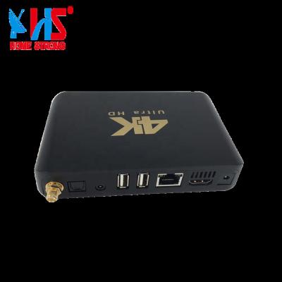 China Hot Selling H.265 5G WIFI External Antenna Quad Core Function Support Iptv Set Top Box for sale