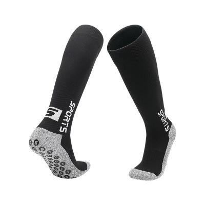 China 2022 New Design QUICK DRY Anti Slip Sock Anti Slip Football Non Customize Sport Football Sports Grip Socks for sale