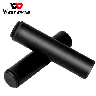 China WESTERN CYCLING Mountain Bikes Non-slip Bicycle Grips Silicone BMX Smooth Road Grip Bar Cycling Covers for sale