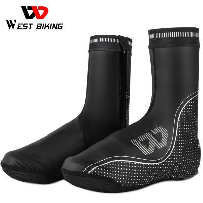 China stretch & Spandex WEST Cycling Cycling Shoe Covers Bike Boot Covers Reflective Shoe Covers Toe Warmer Protector Waterproof Windproof for Cycling, MTB for sale