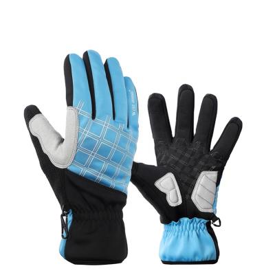 China Winter CYCLING WESTERN Washable Cycling Warm Outdoor Sports Windproof Ski Bicycle Full Finger Thermal Bike Touch Screen for sale