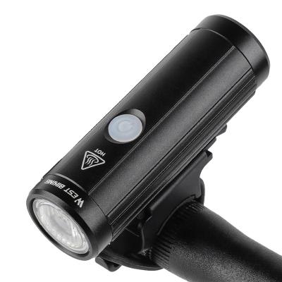 China WESTERN CYCLING 0701288 2000mAh 350LM USB LED MTB Bicycle Headlight Rechargeable Cycling Tail Light Waterproof Anti-glare Bicycle Light for sale