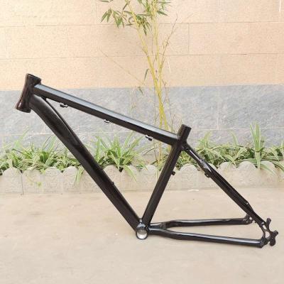 China Mountain Bikes 26 Inch Mountain Bike Aluminum Alloy Frame DIY Cone Tube Disc Brake Ultra Light Road Bicycle Frame for sale