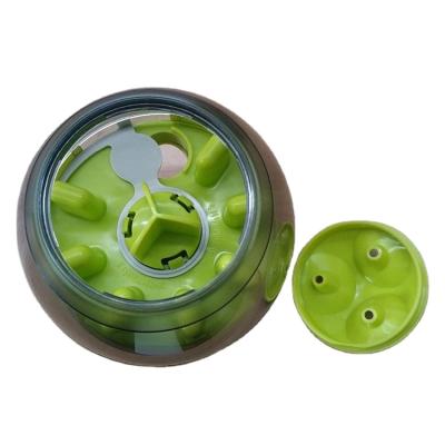 China Viable Ball Treat Dispenser Pet IQ Smart Interactive Dog Food Toy For Dog Cat for sale