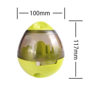 China Viable Interactive Slow Feeder Disjoint Food Treat Dispensing Dog Play Toy Ball Snack Tumbler Feeder Pet Supplies for sale