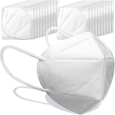 China White Medical Breathable Elastic Face Mask KN95 Face Mask EarLoop Masks China OEM Elastic Custom 5 Ply Cup Dust Protection FFP3 Safety Masks for sale