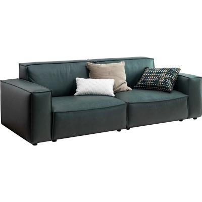 China Foldable Accent Luxury Filled With Low Feather Sectional Removable Cover Sofa In A Box for sale