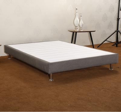 China Knock Down Simple Design Single King Size Queen Size Easy To Carry Bed Base In A Box for sale