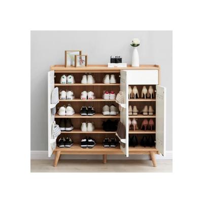 China High Quality Modern Wooden Shoe Rack Designs (Others) Adjustable New Design for sale