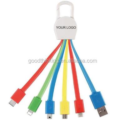 China OEM Logo Factory Supply Multi Colors 5-in-1 Camera USB TYPE C Cable for sale