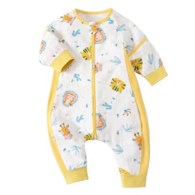 China Wholesale Quality Breathable Cotton Bamboo Super Soft Custom Printed Hot Sale Sleeping Bag For Baby for sale