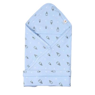 China Breathable Cotton Thin Quilt Summer Baby Single Layer Newborn Sleeping Bag for sale