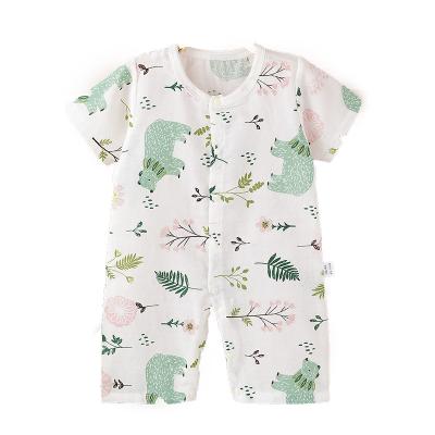 China Comfotable Newest Print Baby Rompers Animal Baby Rompers Simple Cute Babies Rompers for sale