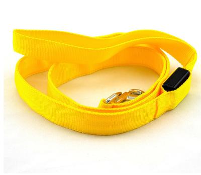 China Night Lights Safety Pet Products Led Dog Glow In The Dark Adjustable Luminous Collar Light Dog Leashes for sale