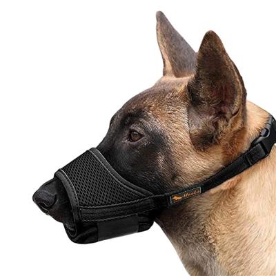 China Wholesale Custom Large Dog Nose Cover Padded Nylon Plastic Breathable Adjustable Short Basket Purses Muzzle For Pet Safe for sale