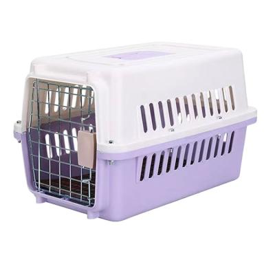 China Sustainable Airline Approved Small Pet Kennel Crates Luxury Dog Carrier For Travel for sale