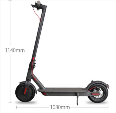 China ZEDA-ESXMS Aluminum Alloy Portable 36V 350W 15/20/25km/h 8.5 Inch 4Ah/6Ah/7.8Ah Electric Scooter Electric Skateboard for sale