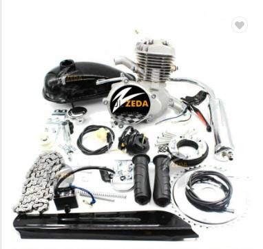 China 80cc gas bike engine motor kit for motorized bicycle 2 stroke gas bike engine kit 180KG for sale