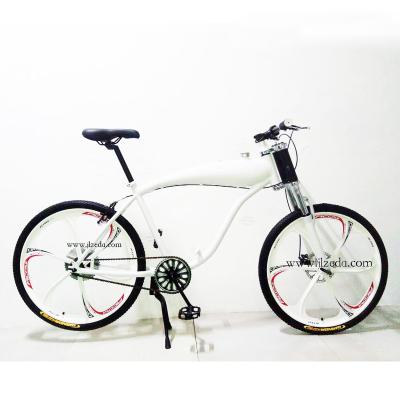 China 80cc steel motorized bicycle frame/gas tank bike frame/engine motor bicycle frame for sale