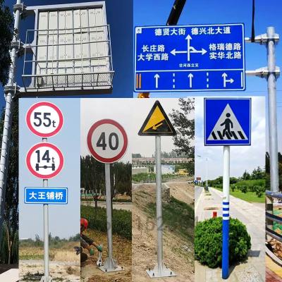 China High Performance Decorative Street Sign Posts Poles For The Road for sale