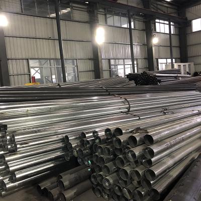 China Hot Galvanized Street Single Arm Double Arm Road Lighting Pole Pole for sale