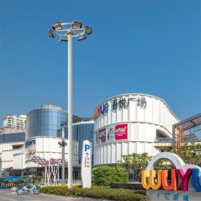 China Sports Stadiums New Design Raising And Lowering Device Light Seaport High Mast Light for sale