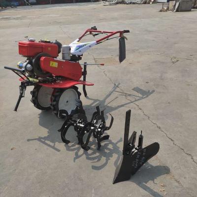 China Mini Tiller Plow Machine Cultivator Garden Household Soil Tillage Digging Cultivator Loosening Equipment for sale