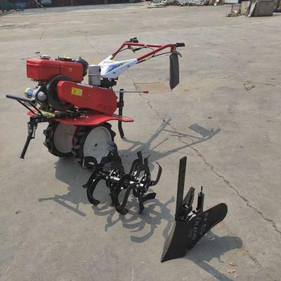 China Ariculture Gasoline And Diesel Engine 7-10 Hp Agriculture Mini Tiller Cultivator Power Tillers for sale