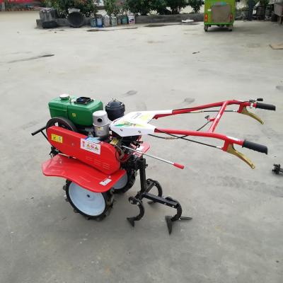 China Ariculture Gasoline Diesel Agricultural Mini Tiller Power Tiller 7HP 9HP Cultivator Power Tiller Machine With Attachments Price for sale