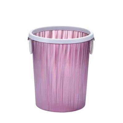 China Simple modern living room kitchen bathroom office living room creative home toilet paper basket trash can for sale