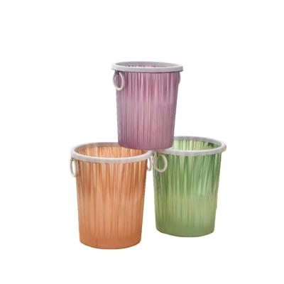 China Wholesale Sustainable High Quality Plastic Household Indoor Trash Can for sale