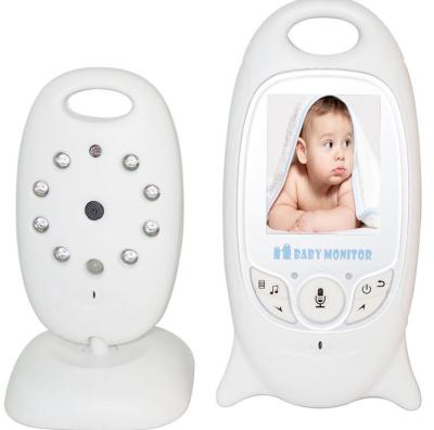 China Newest NIGHT VISION Visual Baby Monitor 2 Inch Color LCD Display With Security Camera Led Night Light Temperature for sale