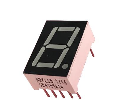 중국 All Kinds Controller 0.56 Inch 7 Segment Single Digit Led Display With Red Color 판매용