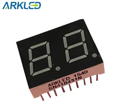 Κίνα Indoor 0.39 Inch 2 Digit 7 Segment LED Digital Display In Super Red Color προς πώληση