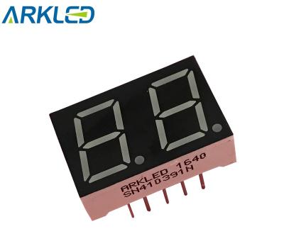 Κίνα Home Appliance 0.39 Inch 7 Segment 7 Segment DC Color DC CA FND Red White Digital Display 2 Digit Led Digital Display Panel προς πώληση