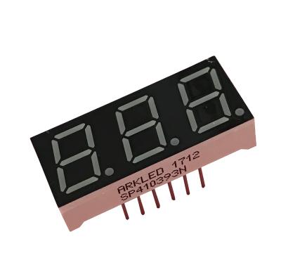 China All Kinds Controller 0.39 Inch 3 Digit White Color 7 Segment LED Digital Display Te koop