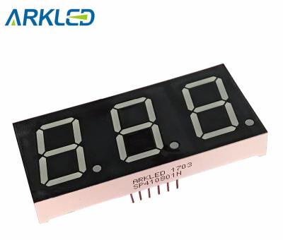 China 0.8 Inch Indoor Three Digit Seven Segment Led Display In Door en venta