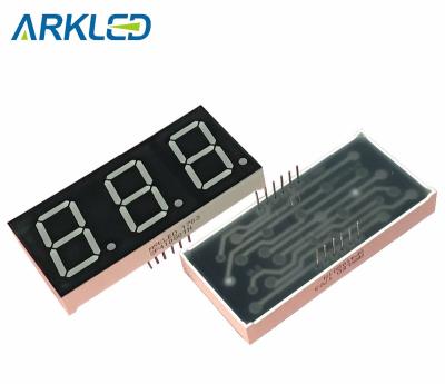 China Glowing Glowing Outdoor Number Function Segment LED Display 7 3 Digits Te koop